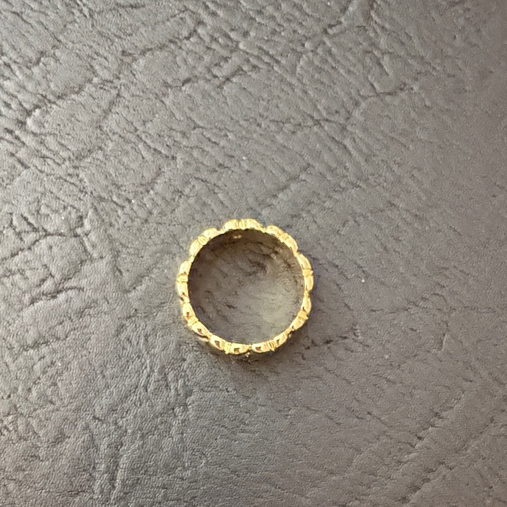 Gorjana Lou Heart Statement Ring Size 7 - Picture 5 of 8
